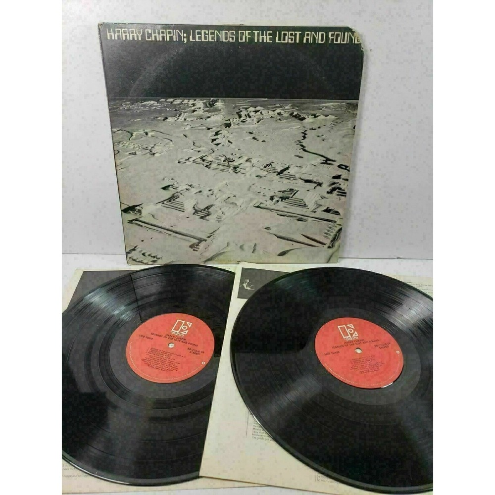 Harry Chapin -"Legends Of The Lost And Found" BB-703 2X LP~ Vinyl VG+/VG+